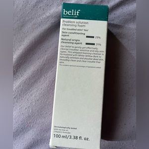 NIB Belif problem solution cleansing foam